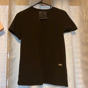 FIGS 3 pocket scrub top XXS
